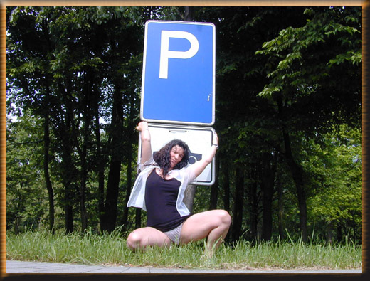Ihr zu Hause die Parkpl�tze der Autobahnen